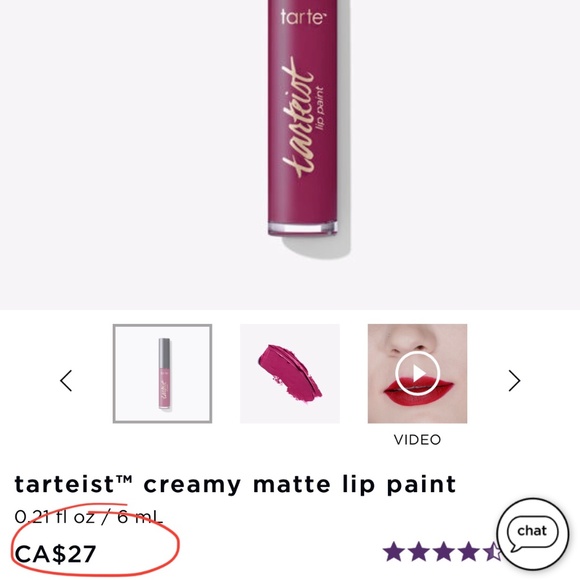 Tarte Matte Lip Paint - XOXO - Picture 3 of 3